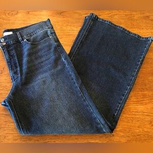 sofia by sofia Vagara  Dark Blue Wide Leg Jeans